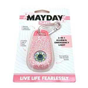 MAYDAY FLASH 2 -IN- 1 Alarm & Emergency Light NEW!!